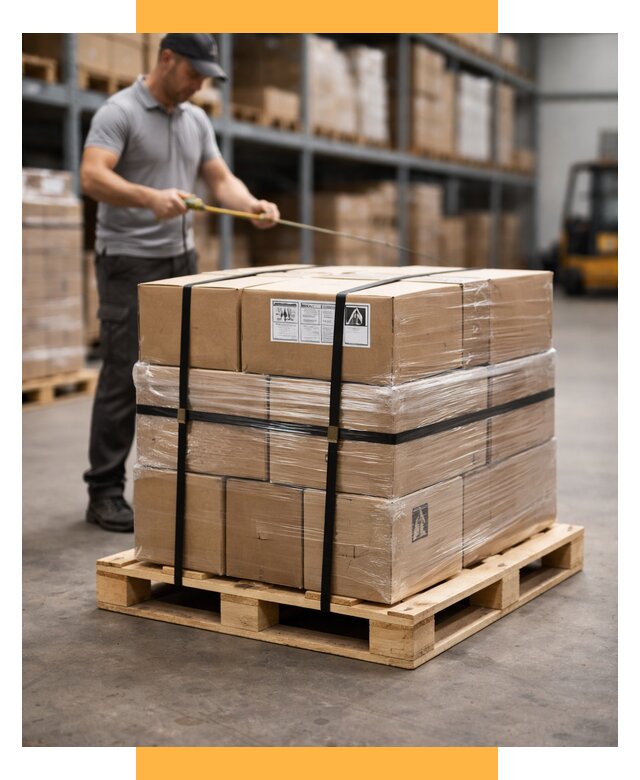 Упаковка и паллетирование грузов от 3586 р. | СетСервис-Кли