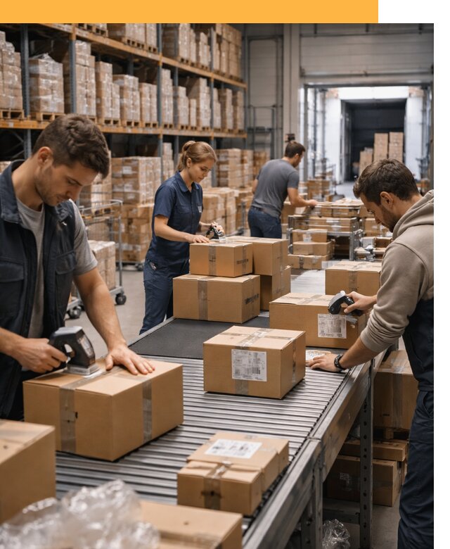 Доставка товаров для маркетплейсов от двери до склада от 7684