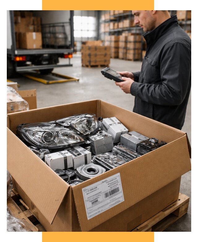 Доставка автозапчастей из Европы под ключ от 12806 р. | СетСервис-Кли