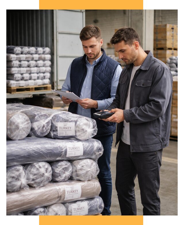 Доставка текстиля из Турции от 46103 р. под ключ, СетСервис-Кли