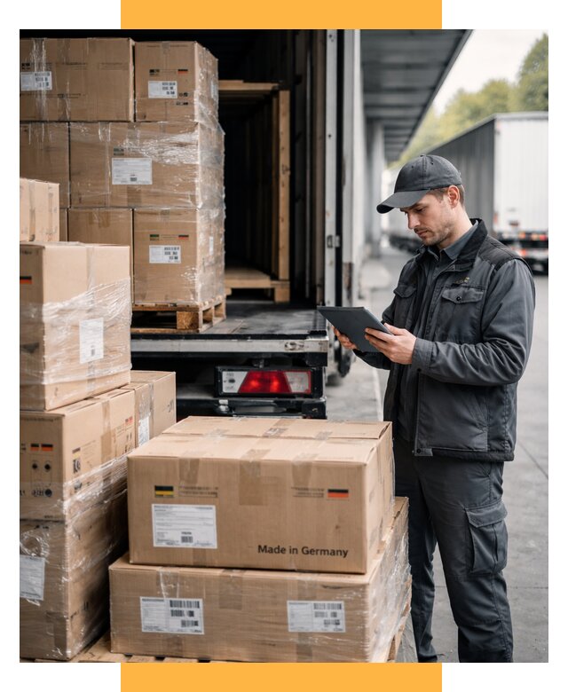 Доставка грузов из Германии от 46103 р. быстро - СетСервис-Кли