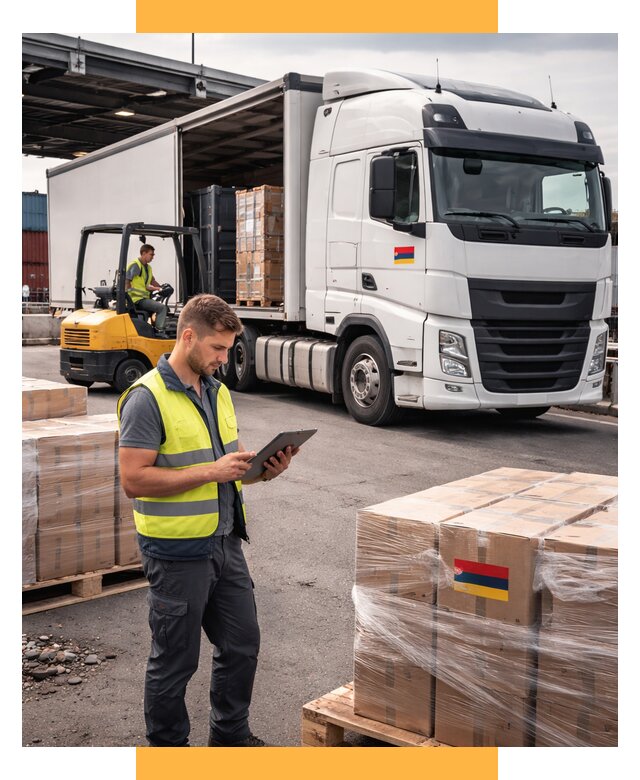 Автоперевозки из Армении от 97328 р. — услуги СетСервис-Кли