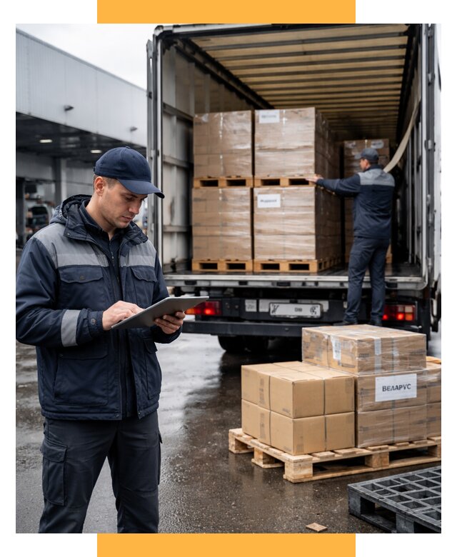 Доставка грузов из Беларуси от 15368 р. логистика СетСервис-Кли