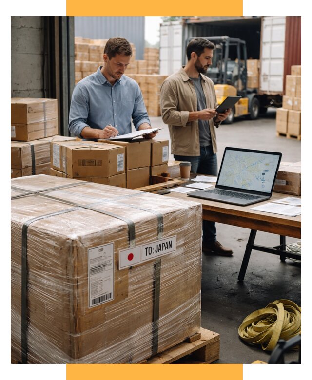 Доставка грузов в Японию от 25613 р., логистика СетСервис-Кли