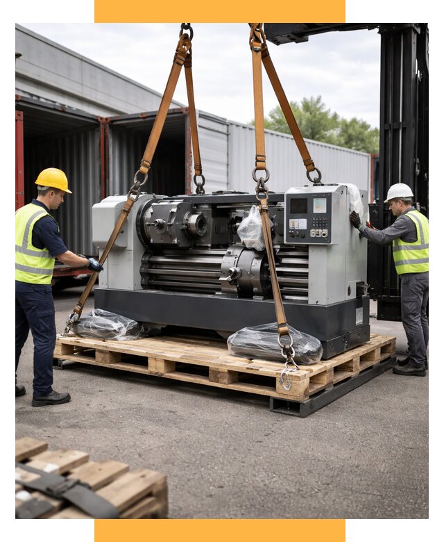 Перевозка станков и таможня от 61470 р. | СетСервис-Кли логистика