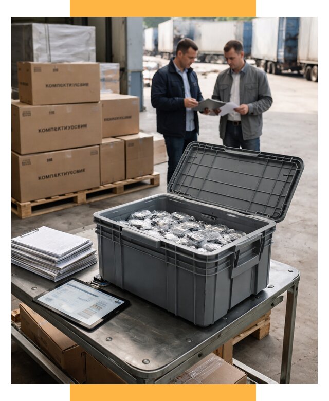 Перевозка комплектующих из Китая от 6659 р. | СетСервис-Кли