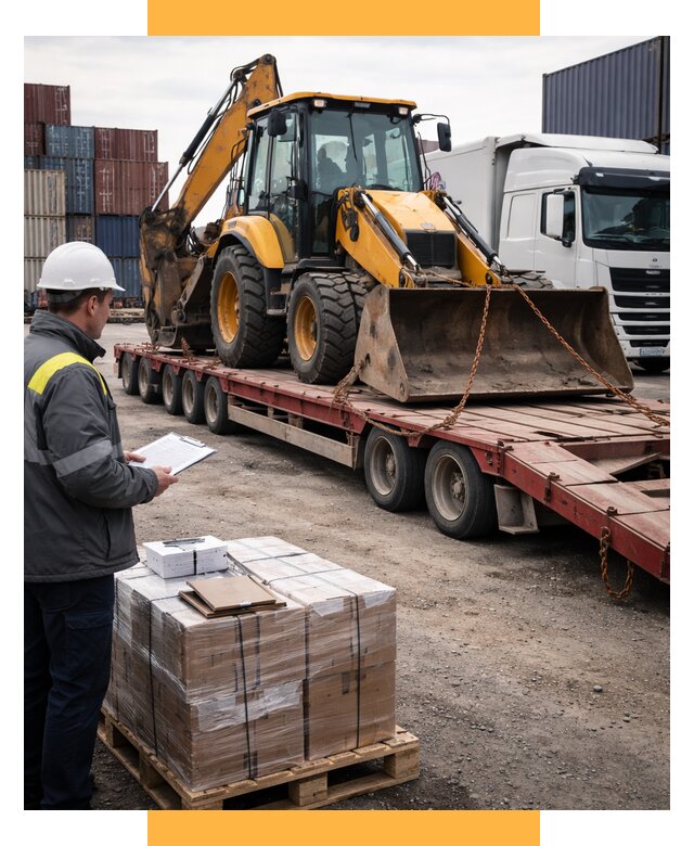 Международная перевозка спецтехники от 46103 р., СетСервис-Кли