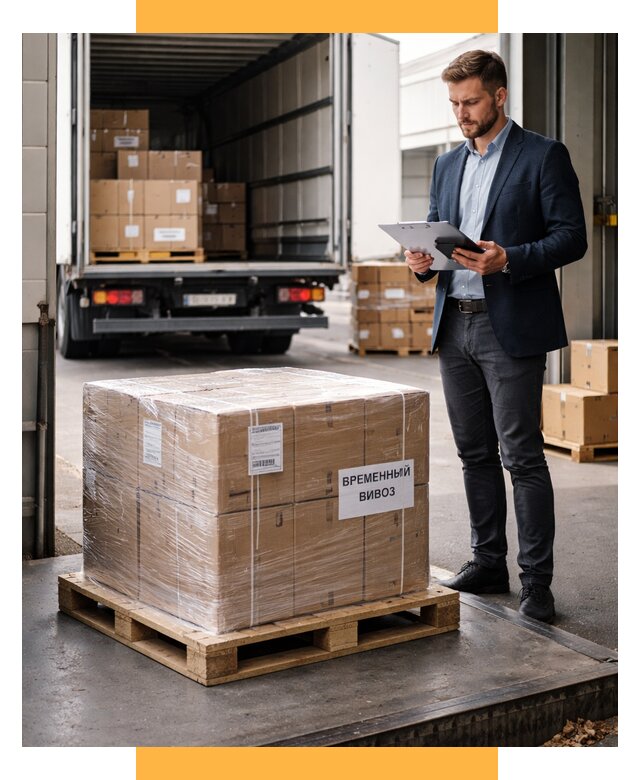 Временный вывоз товаров под ключ от 8196 р. | СетСервис-Кли