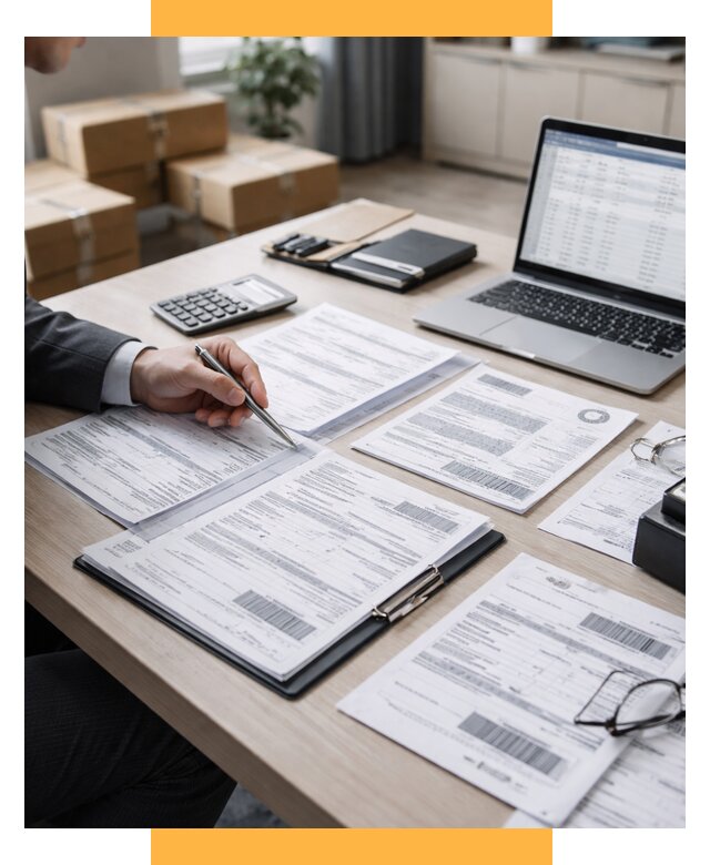 Анализ документов для таможни от 4610 р. - СетСервис-Кли