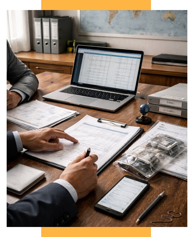 Проверка поставщика за рубежом от 8708 р. | СетСервис-Кли аудит