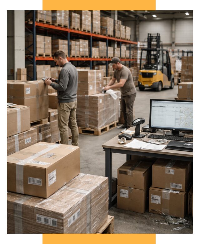 Склад консолидации в Европе от 6659 р., услуги СетСервис-Кли